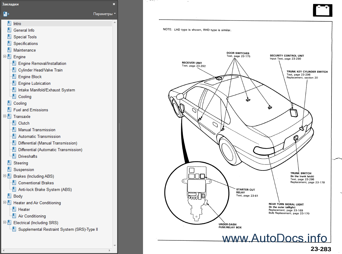 1993 Honda accord repair manual pdf download