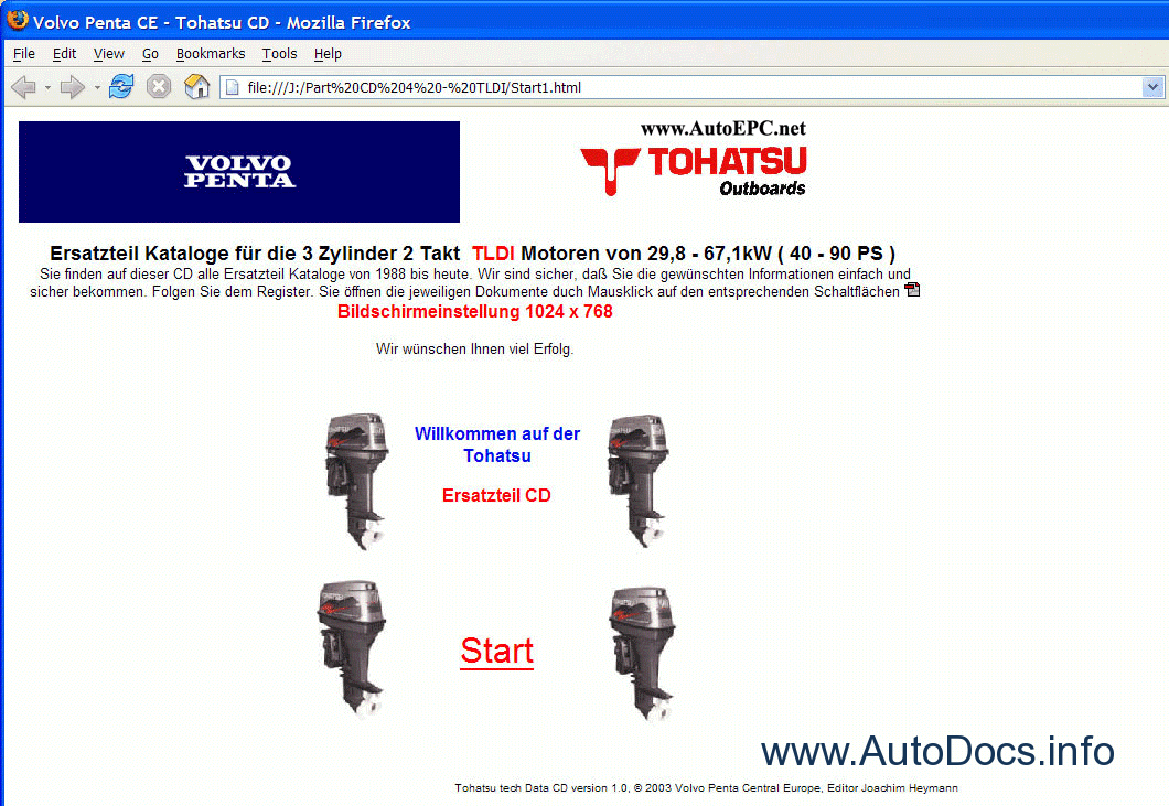 Tohatsu Parts Catalog parts catalog Order & Download